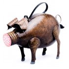 Namaste UK Brown Pig Ironwork Watering Can