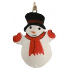 Namaste UK Hanging Snowman Decoration