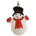 Namaste UK Hanging Snowman Decoration