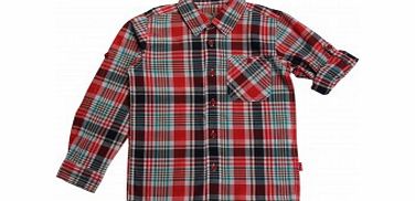 Name It Boys Red Vohn Checked Shirt L11/D5
