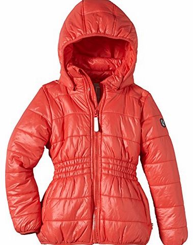 Name It Girls 13102731 Malvine Kids Jacket Camp Jacket, Red (Bittersweet), 8 Years (Manufacturer Size: 128)