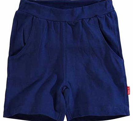 name it Mini Boys Navy Shorts - 12-18 Months