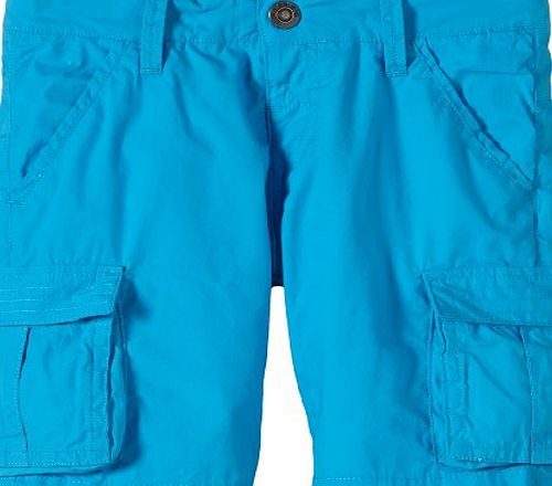 Name It  ILLIAS MINI 214 GER Boys Baggy Long Shorts - Blue - 7 Years