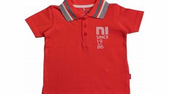 Name It Toddler Boys Coral Valle Pique Polo