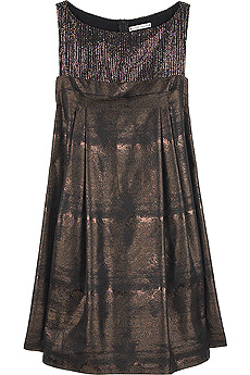 Nanette Lepore Lyricist trapeze mini dress