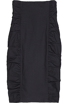 Nanette Lepore Ruched pencil skirt