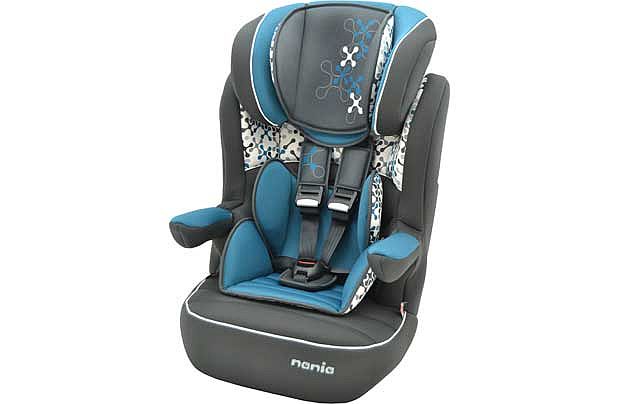 Nania SP Luxe Corail Car Seat - Black and Blue