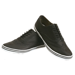 Nanny State Brogue Round Toe Shoes