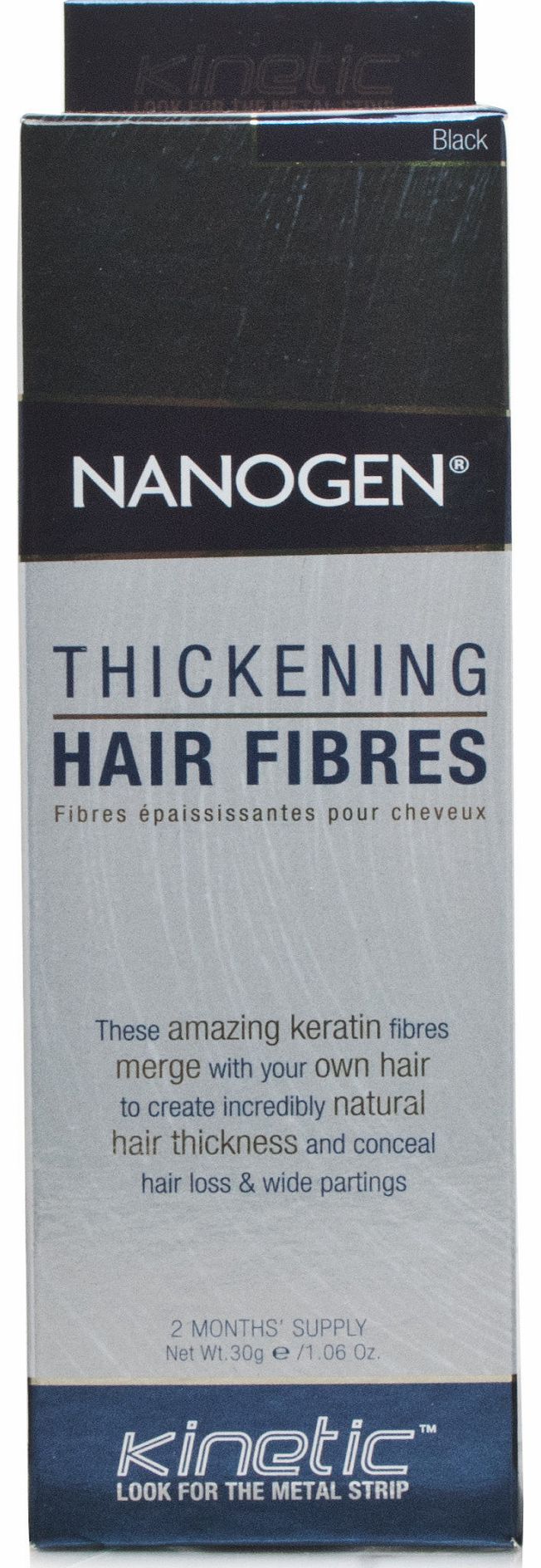 Nanogen Hair Thickening Fibres Black
