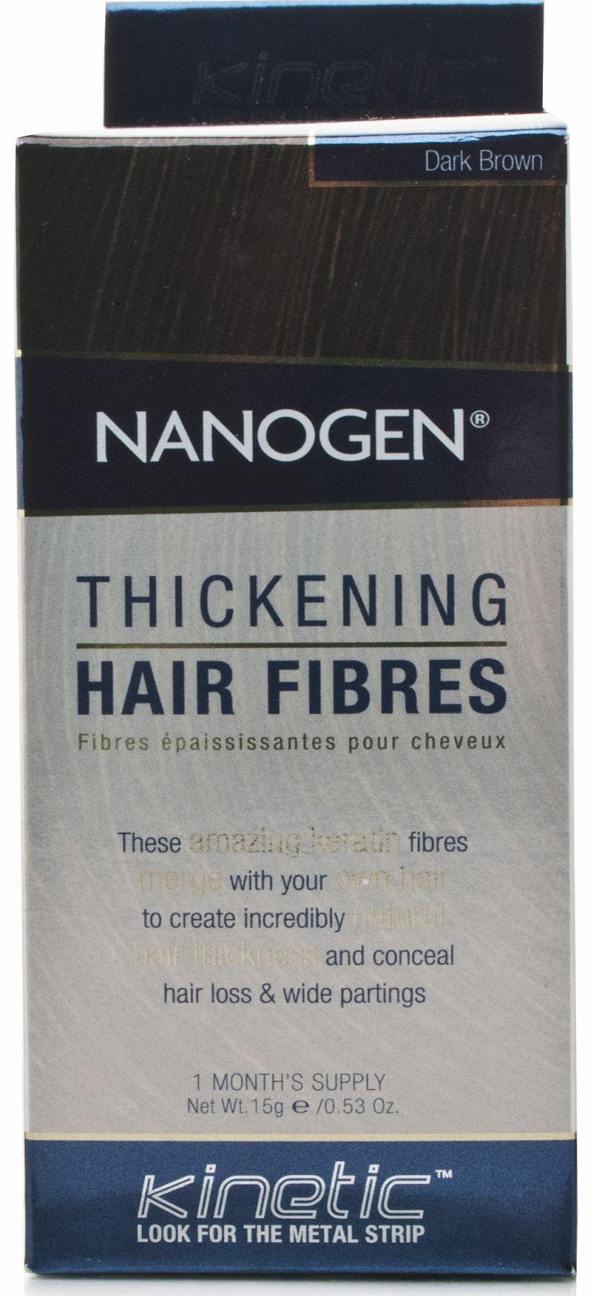 Nanogen Hair Thickening Fibres Dark Brown