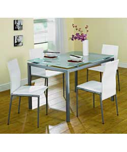 Naples Dining Table and 4 Chairs