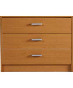 Napoli 3 Drawer Chest - Pine Effect