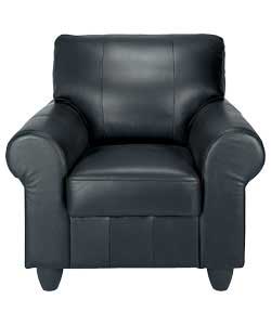 Leather Chair - Black