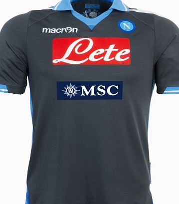 Napoli Macron 2011-12 Napoli SSC Away Authentic Shirt