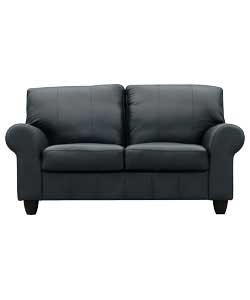 Regular Leather Sofa - Black