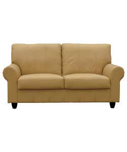 Regular Leather Sofa - Camel