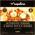 Napolina Authentic Italian Mini Pizza Bases