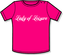 Lady of Leisure Cool Baby T-shirt by Nappy Head