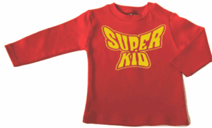 Nappy Head Superkid T-shirt Alternative Baby Clothes by