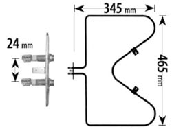 NARDI ELEMENT BASE 1400W NARDI. PN# ELE2046