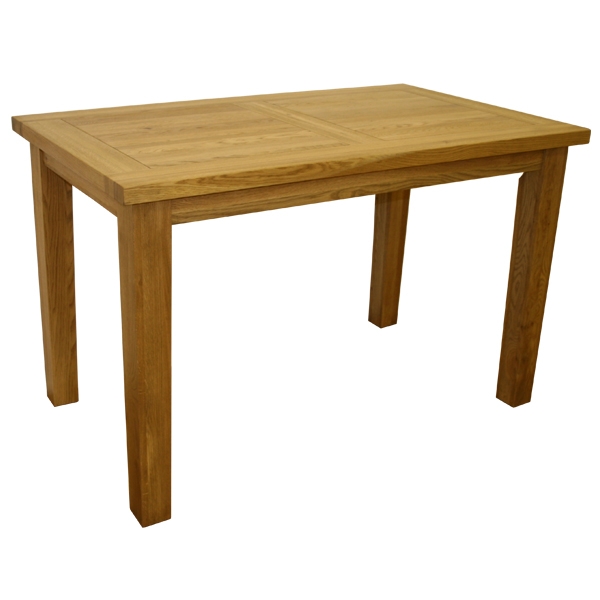 natasha Solid Oak Rectangular Dining Table