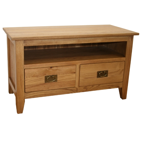 natasha Solid Oak TV Unit