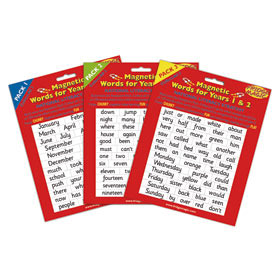 National Curriculum Magnets - Years 1 and 2