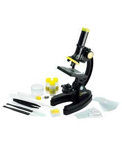 national geographic 1200x Die Cast Microscope Set