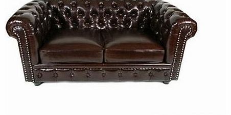 Classic Chesterfield Leather Sofa