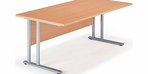 National Office Furniture Supplies Straight Office Cantilever Desk