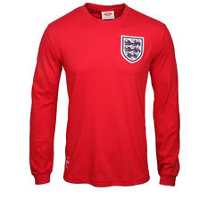 1966 England Long Sleeve Away Football Shirt