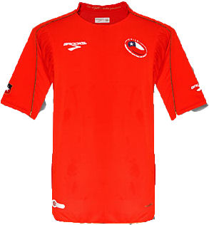 National teams  2010-11 Chile Brooks World Cup Home Shirt
