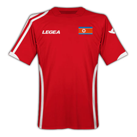 National teams  2010-11 North Korea Legea World Cup Home Shirt