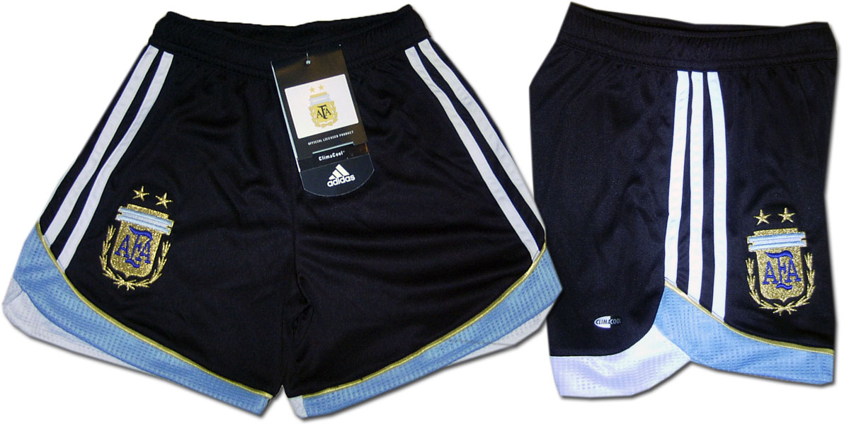 Adidas 06-07 Argentina home shorts - Kids