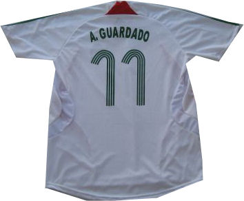 Adidas 07-08 Mexico away (A.Guardado 11)