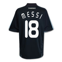 National teams Adidas 08-09 Argentina away (Messi 18)