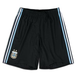 Adidas 08-09 Argentina home shorts