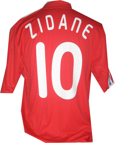 National teams Adidas 08-09 France away (Zidane 10)