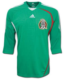 National teams Adidas 08-09 Mexico home - Kids