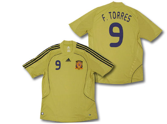 National teams Adidas 08-09 Spain away (Torres 9)