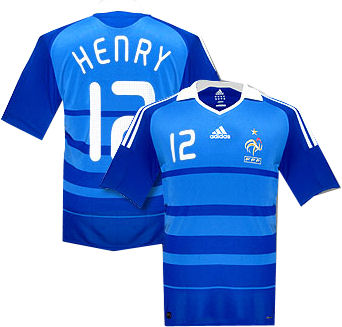 Adidas 09-10 France home (Henry 12)