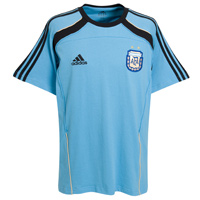Adidas 2010-11 Argentina Training Tee (Blue)