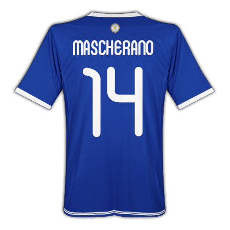 National teams Adidas 2010-11 Argentina World Cup Away (Mascherano 14)