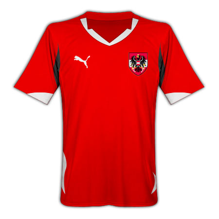 Adidas 2010-11 Austria Puma Home Shirt