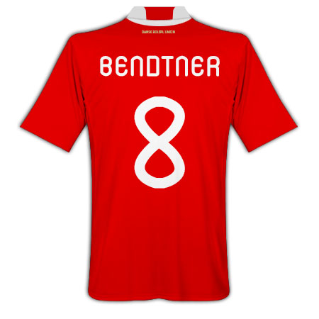 Adidas 2010-11 Denmark World Cup Home (Bendtner 8)