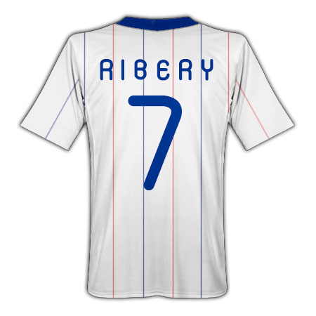 National teams Adidas 2010-11 France World Cup Away (Ribery 7)