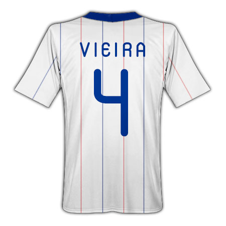 Adidas 2010-11 France World Cup Away (Vieira 4)