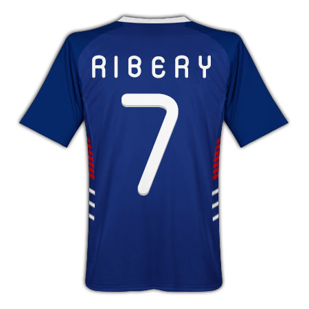 National teams Adidas 2010-11 France World Cup home (Ribery 7)