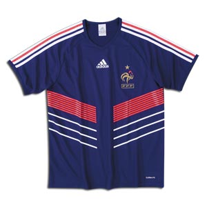 National teams Adidas 2010-11 France World Cup Replica Tee