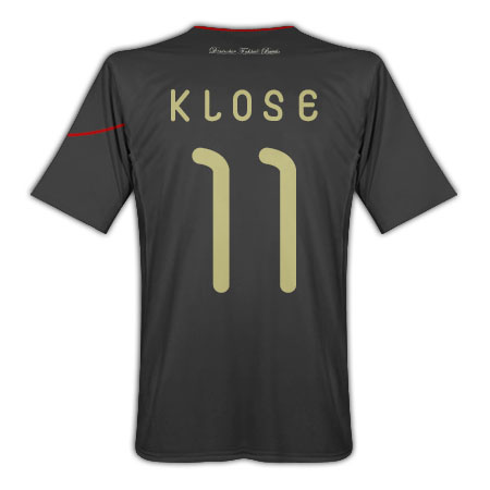 Adidas 2010-11 Germany World Cup Away Shirt (Klose 11)